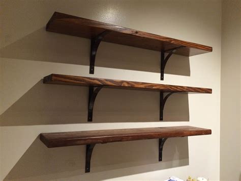 handcrafted metal brackets for shelves